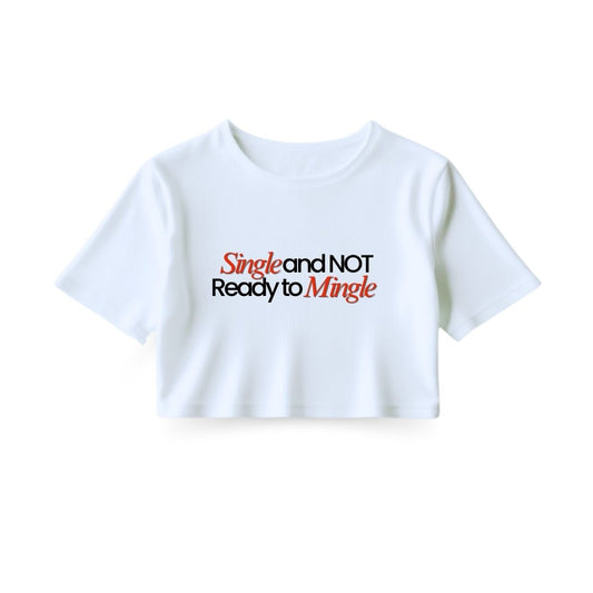 Single Mingle Crop Top