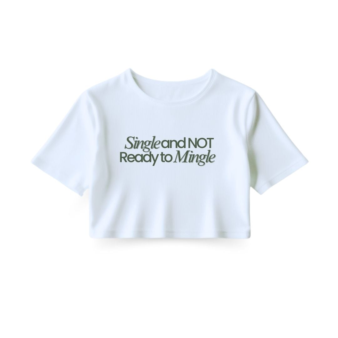 Single Mingle Crop Top