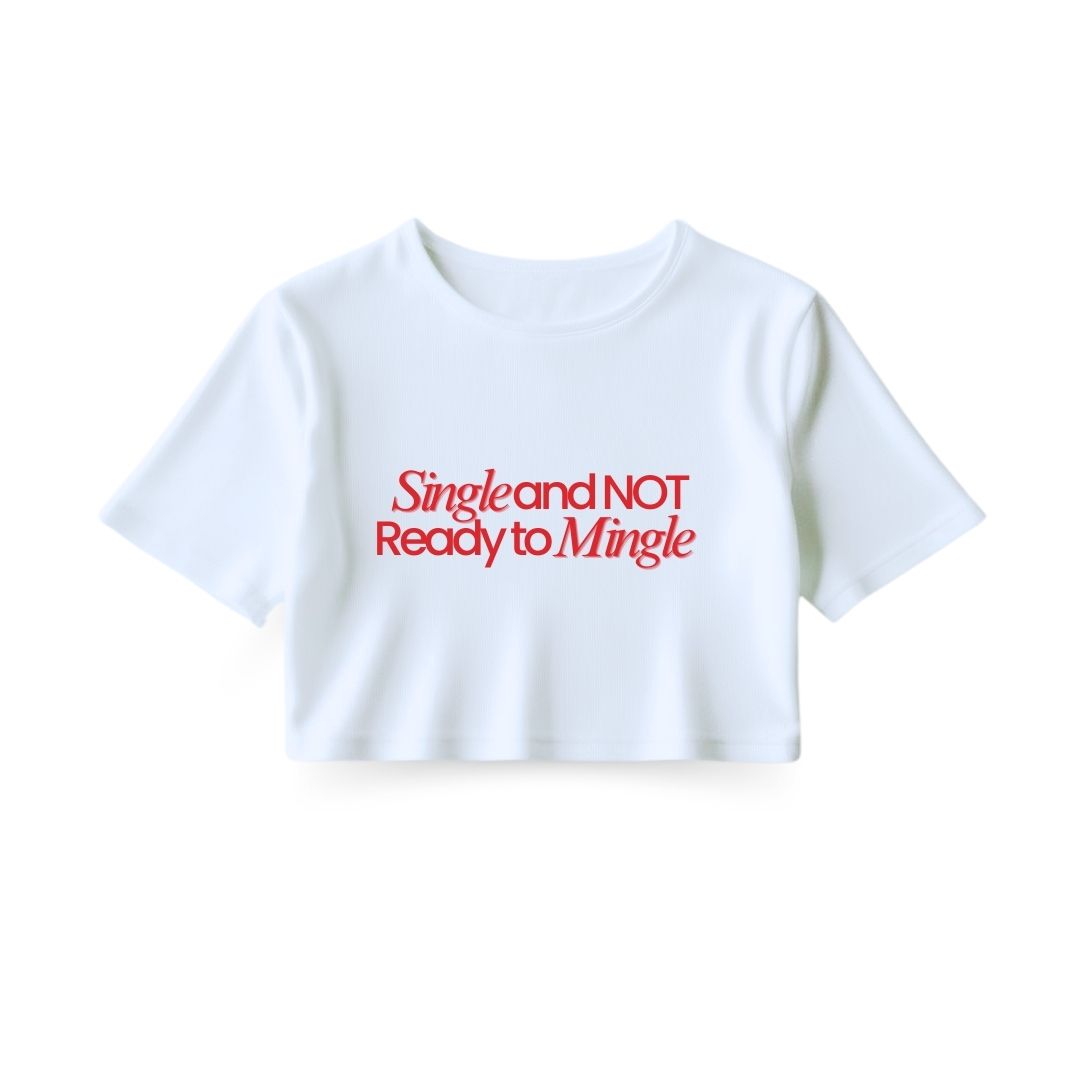 Single Mingle Crop Top