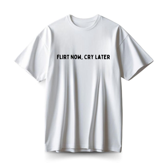 Flirt Now Oversized T-shirt