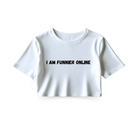 Funnier Online Crop Top