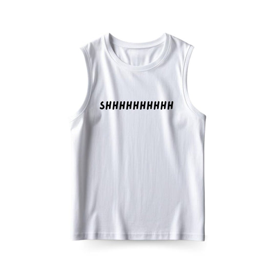 Shhhhh Sleeveless T-shirt