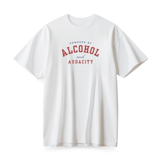 Powered by Alcohol Oversized T-shirt