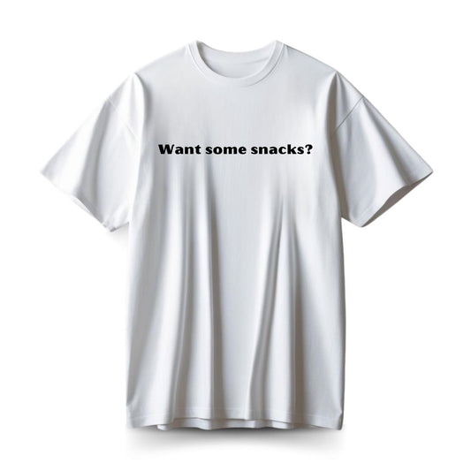 Want some snacks? Oversized T-shirt