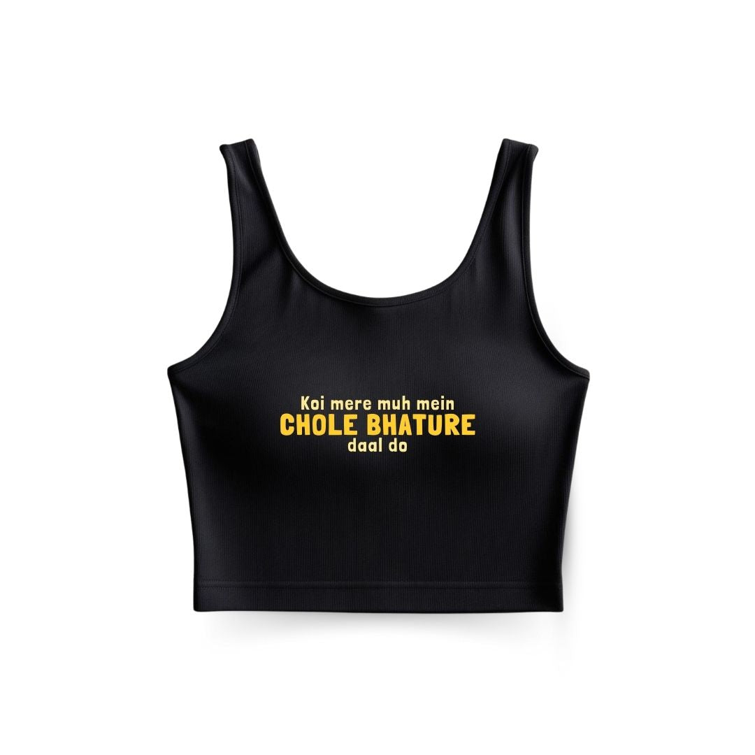 Chole Bhature Tank Top