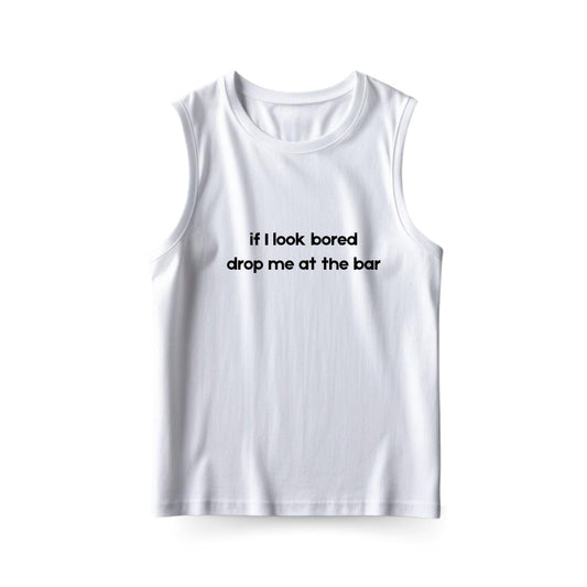 Drop at Bar Sleeveless T-shirt