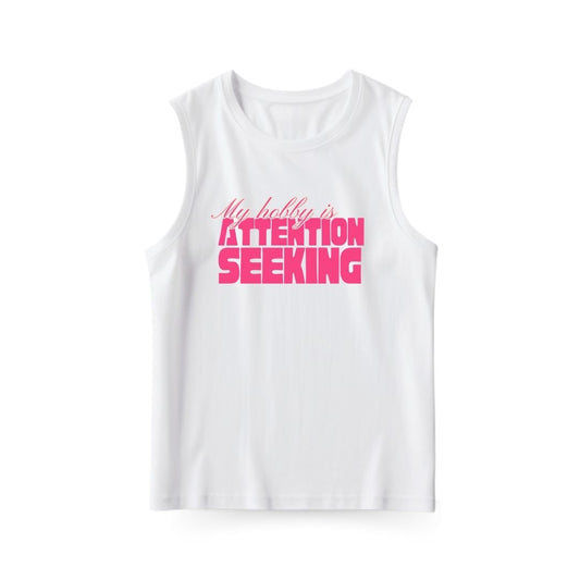 Attention Seeking Sleeveless T-shirt