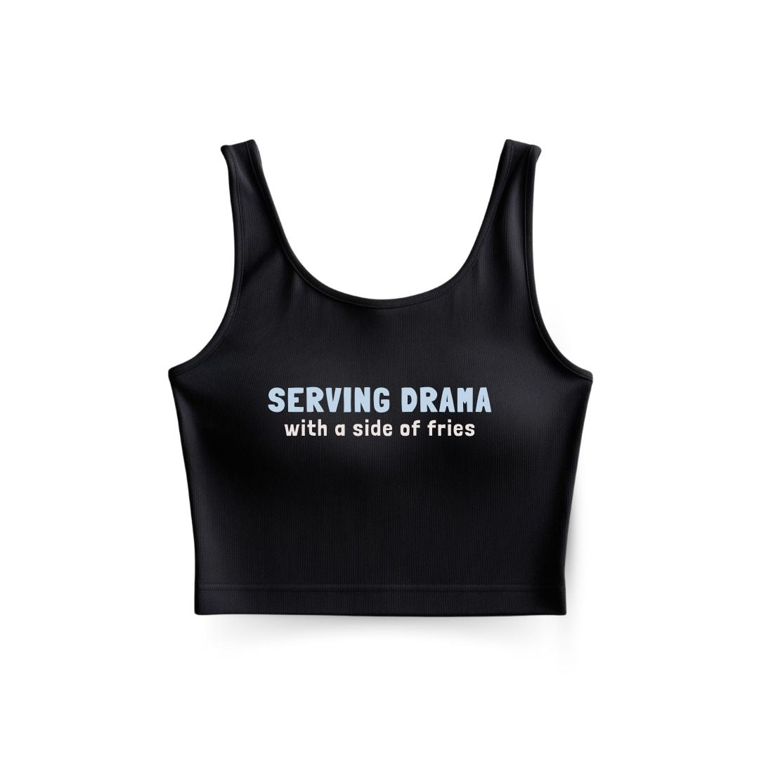 Serving Drama Tank Top