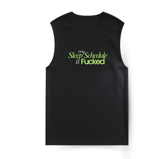 Sleep Schedule Sleeveless T-shirt