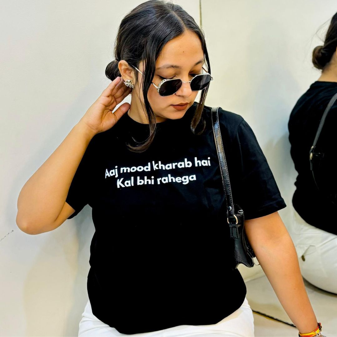 Mood Kharab Hai Regular T-shirt