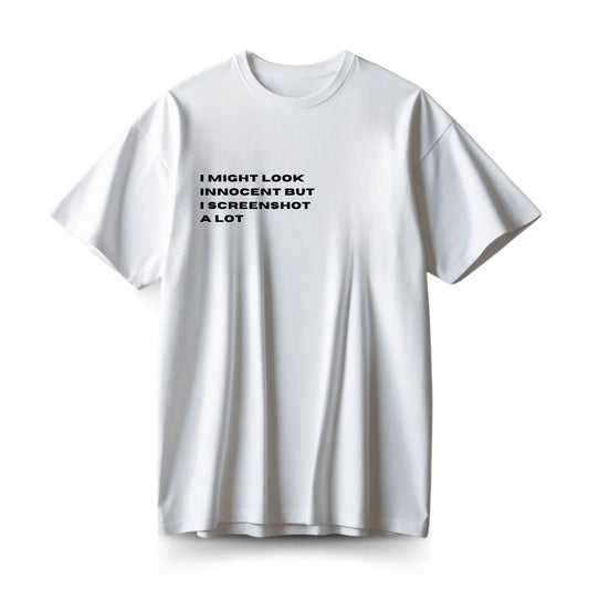 Screenshot a Lot Oversized T-shirt