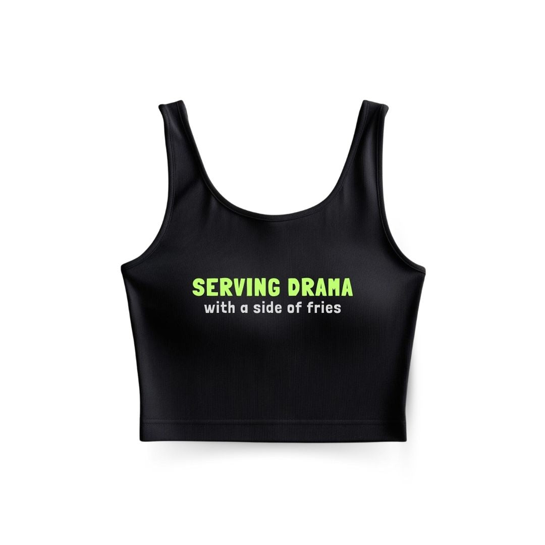 Serving Drama Tank Top