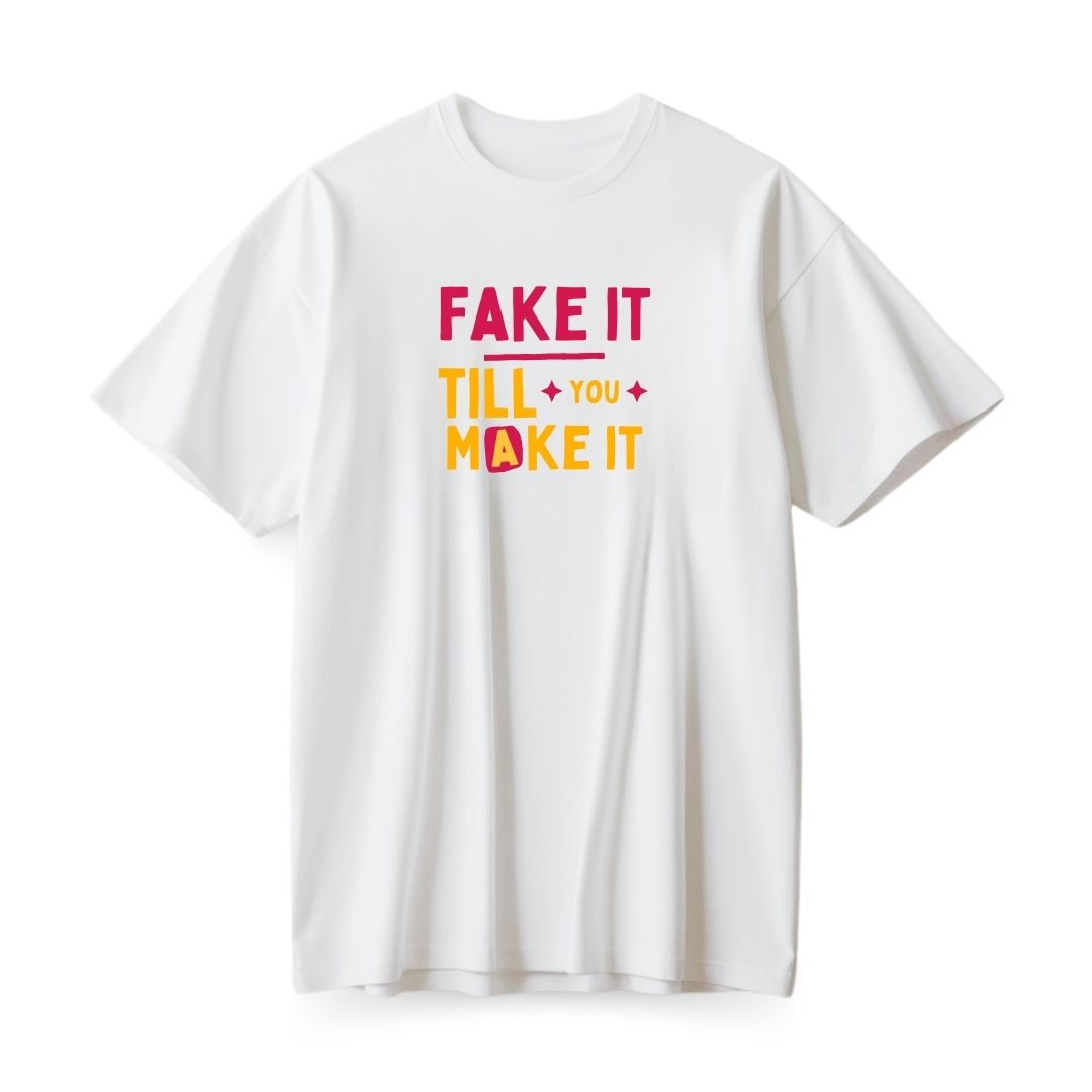 Fake it Oversized T-shirt