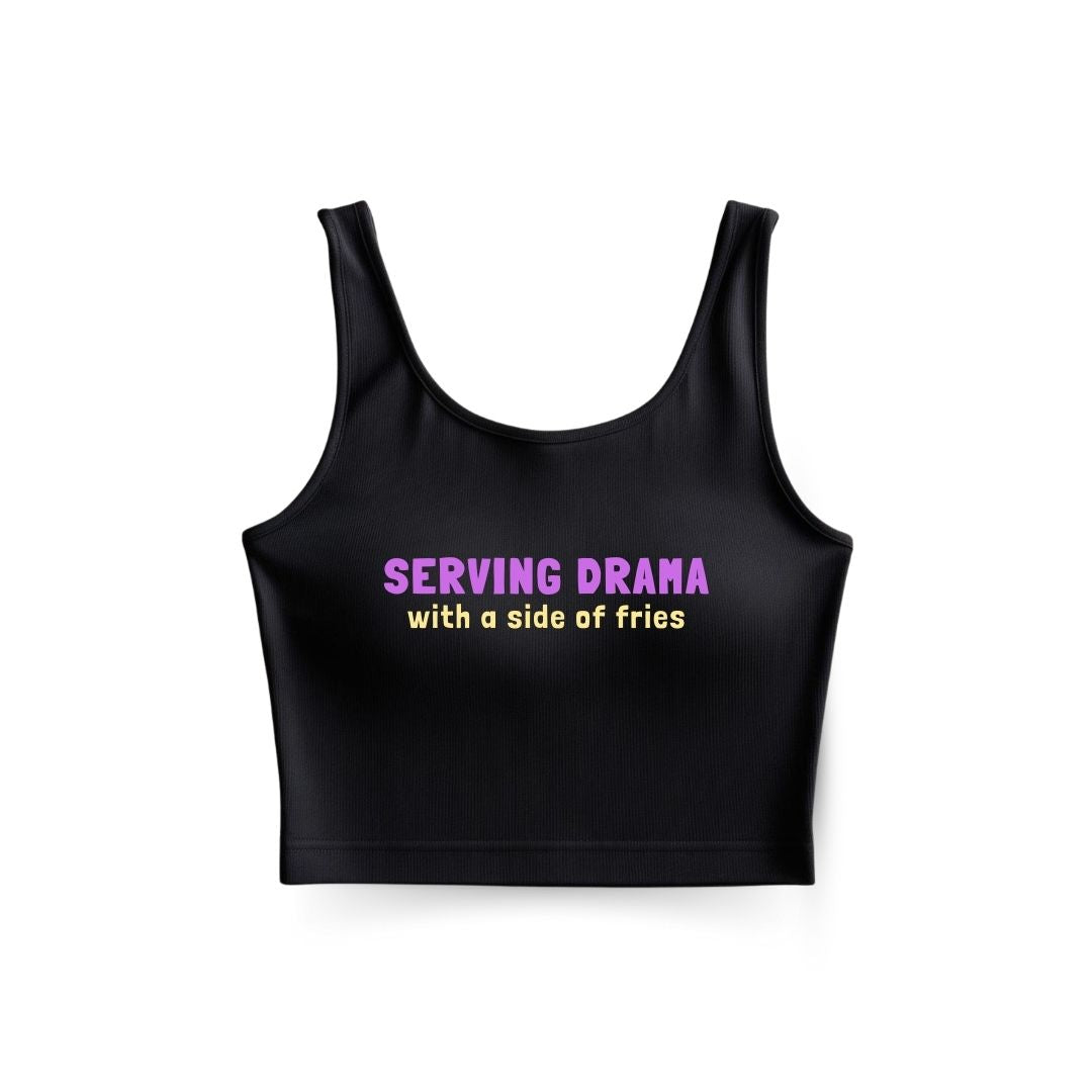 Serving Drama Tank Top