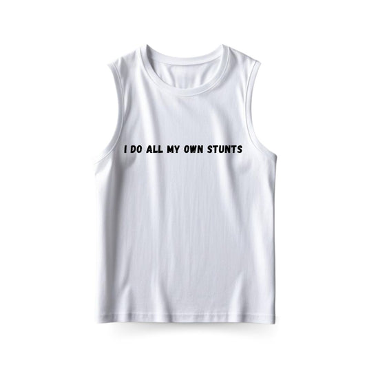 Own Stunts Sleeveless T-shirt