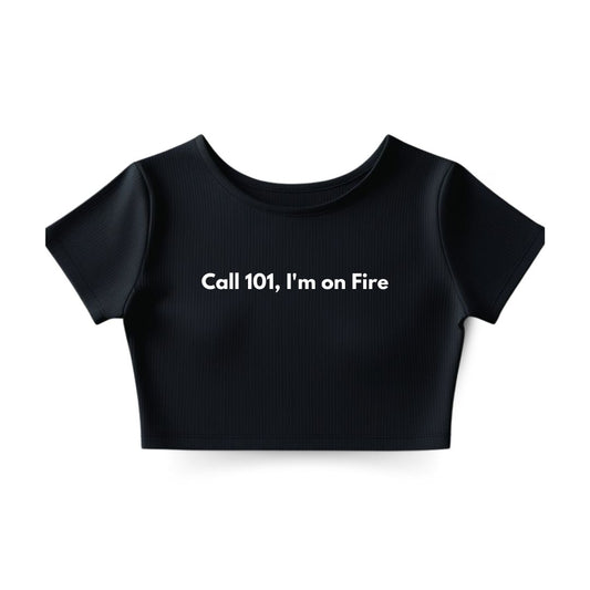 I'm on Fire Crop Top