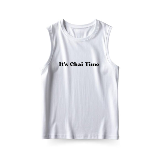 Chai Time Sleeveless T-shirt
