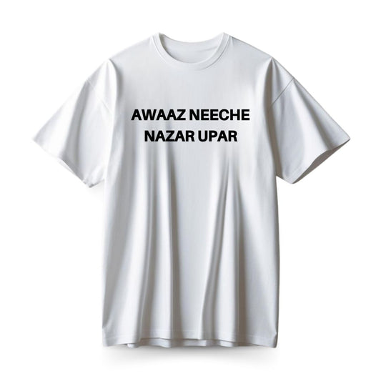 Awaaz Neeche Oversized T-shirt