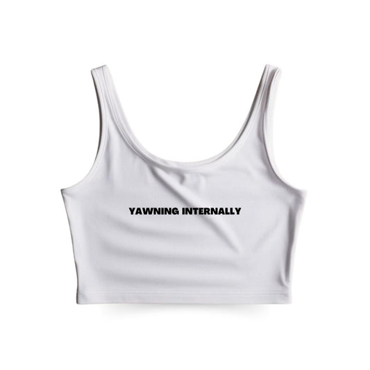Yawning Internally Tank Top