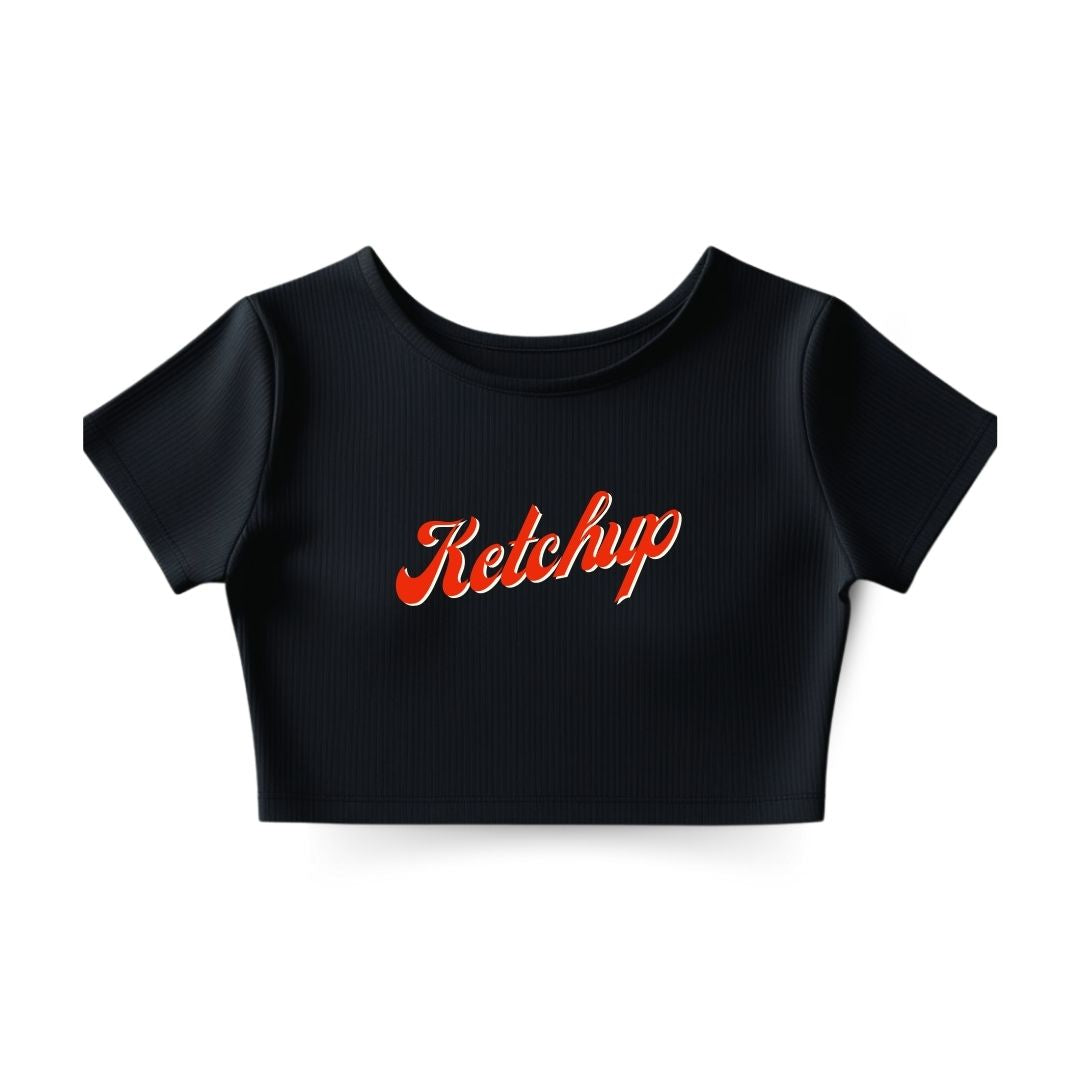 Ketchup Crop Top