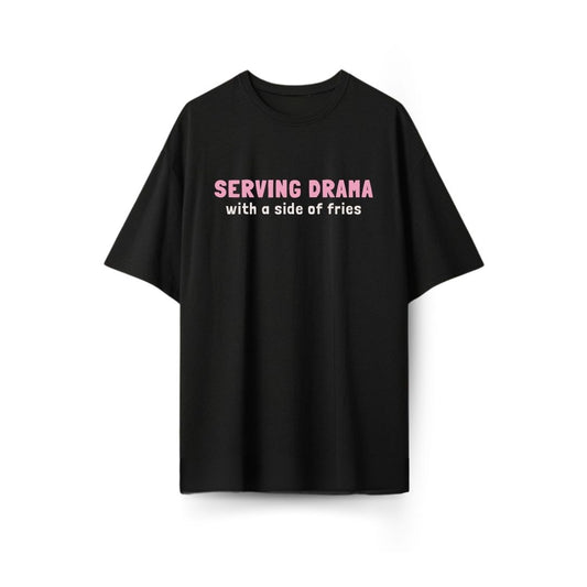 Serving Drama Oversized T-shirt