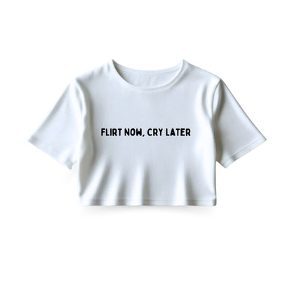 Flirt Now Crop Top