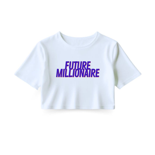 Future Millionaire Crop Top