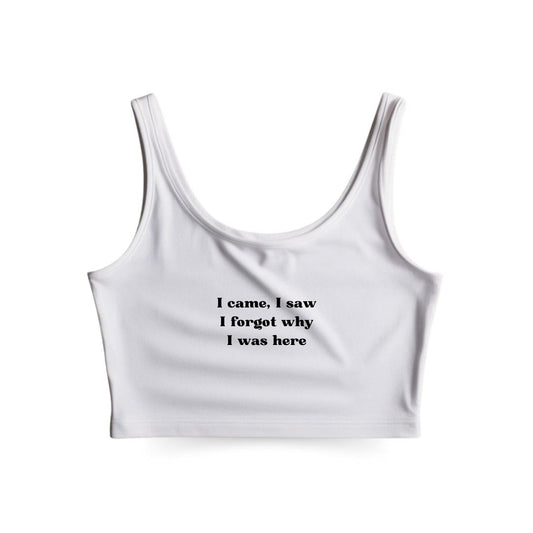 Why was I here Tank Top