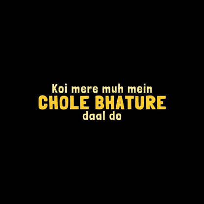 Chole Bhature Oversized T-shirt