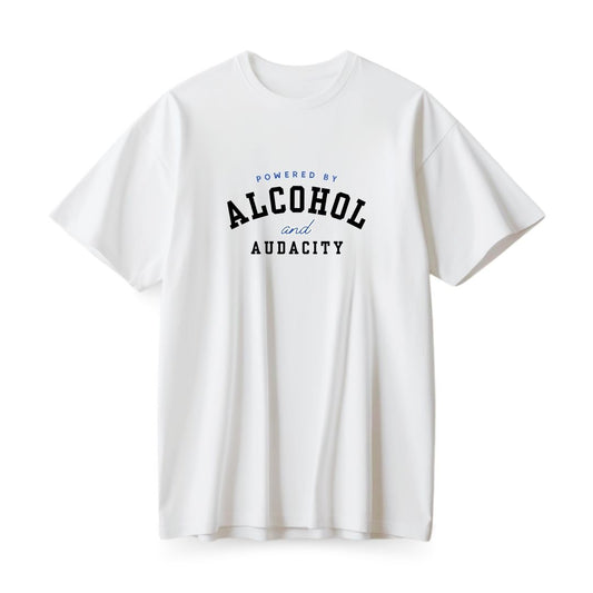 Powered by Alcohol Oversized T-shirt