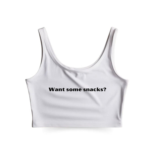 Want some snacks? Tank Top