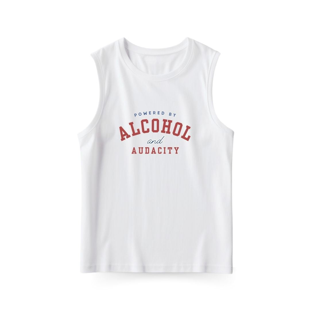 Powered by Alcohol Sleeveless T-shirt
