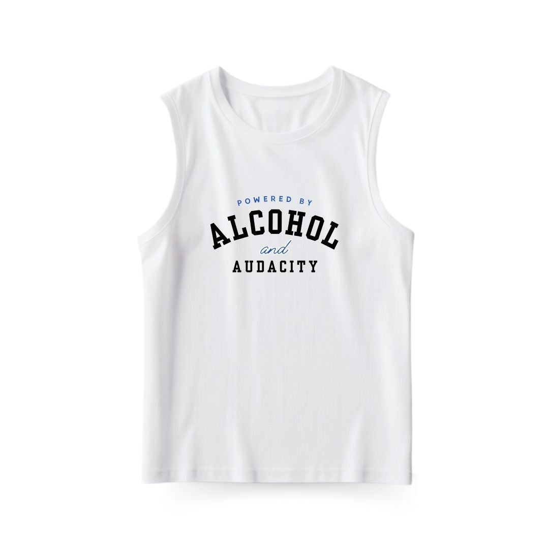 Powered by Alcohol Sleeveless T-shirt