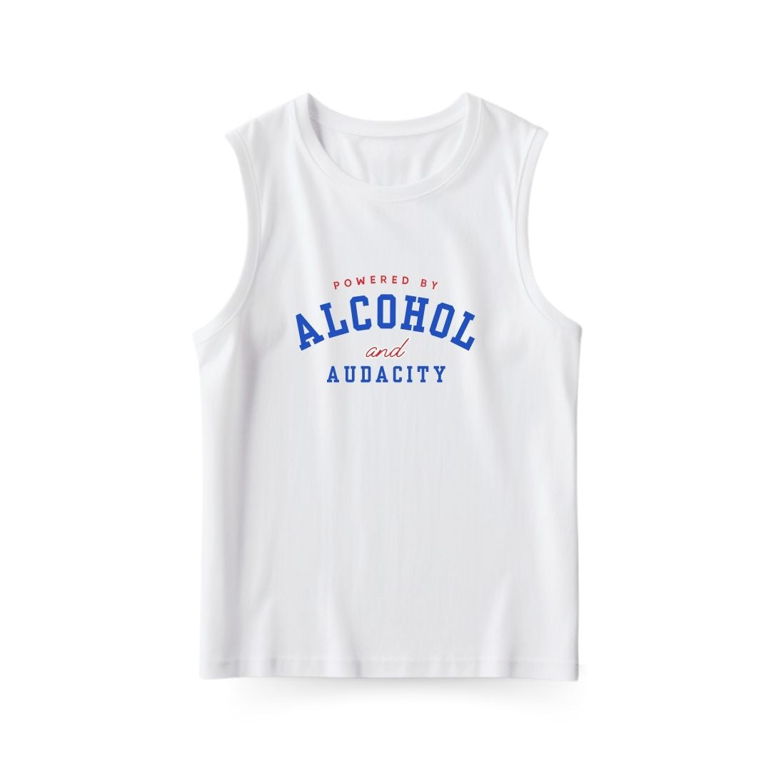 Powered by Alcohol Sleeveless T-shirt