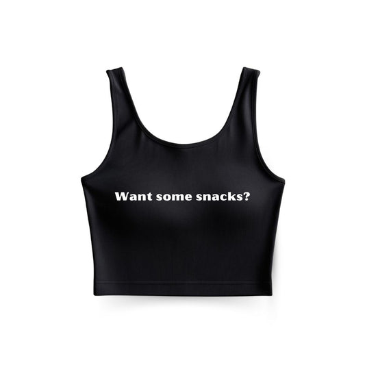 Want some snacks? Tank Top