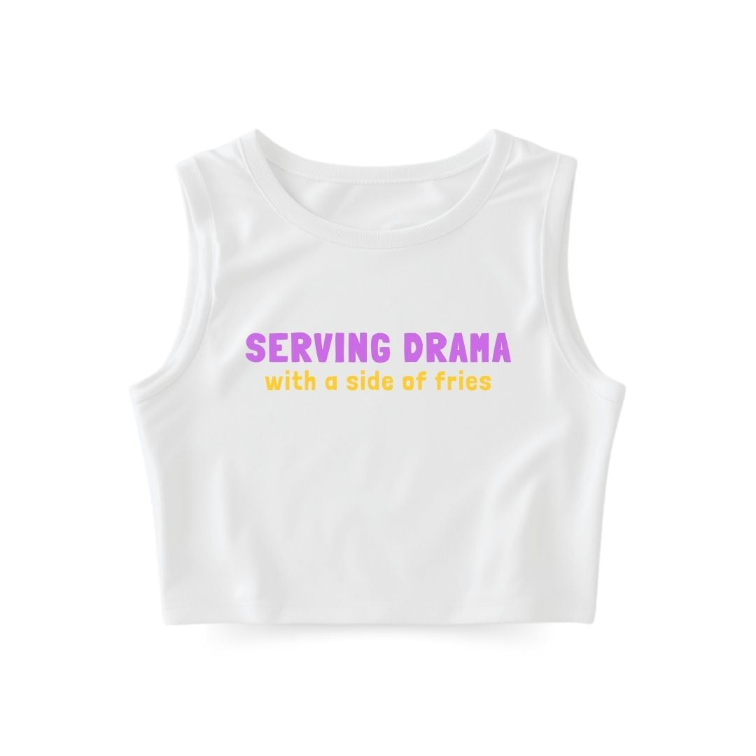 Serving Drama Tank Top
