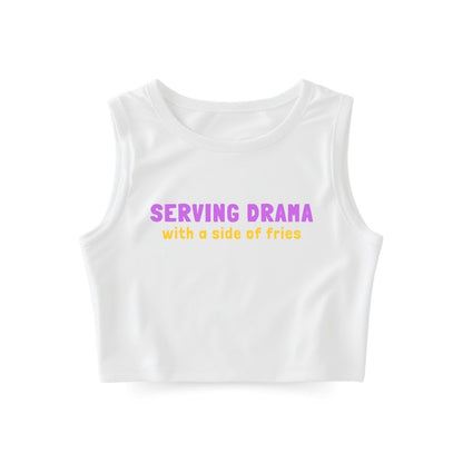 Serving Drama Tank Top