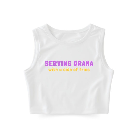 Serving Drama Tank Top