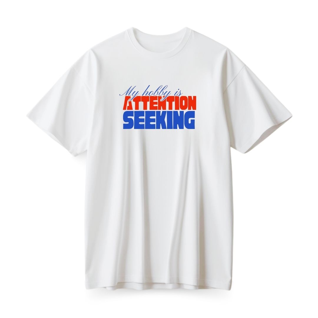 Attention Seeking Oversized T-shirt