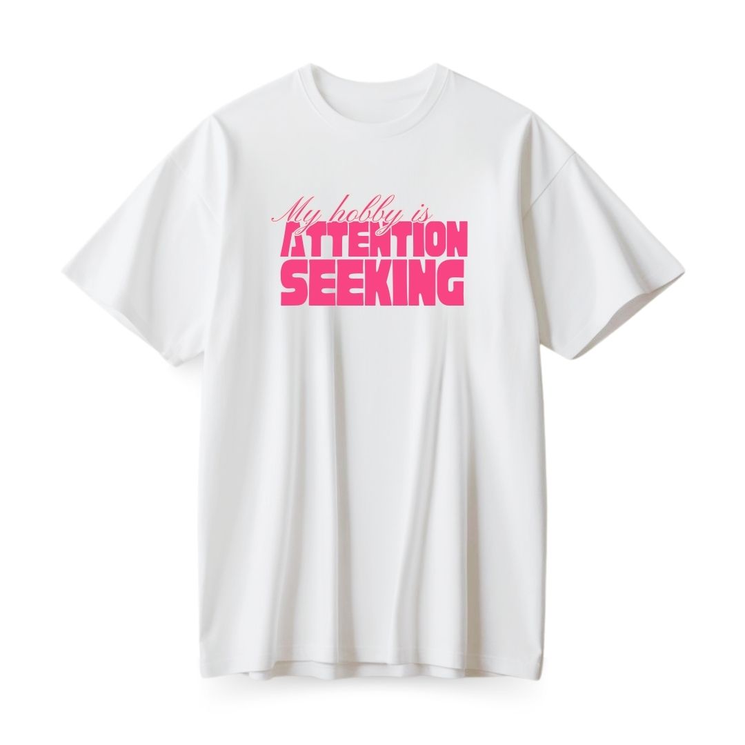 Attention Seeking Oversized T-shirt