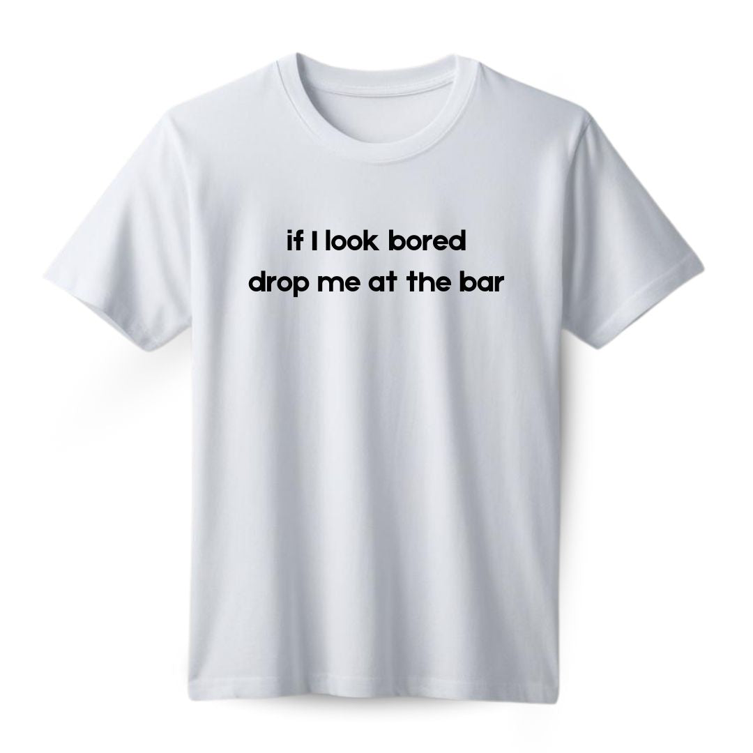 Drop me at Bar Regular T-shirt