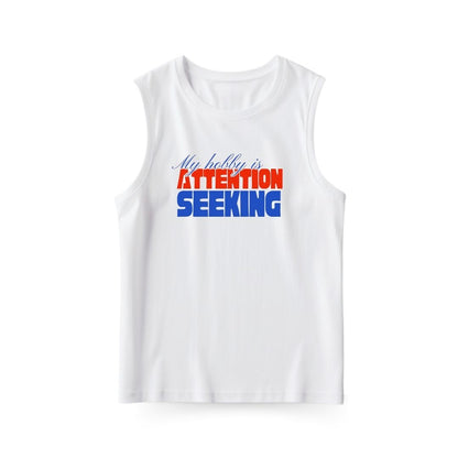 Attention Seeking Sleeveless T-shirt