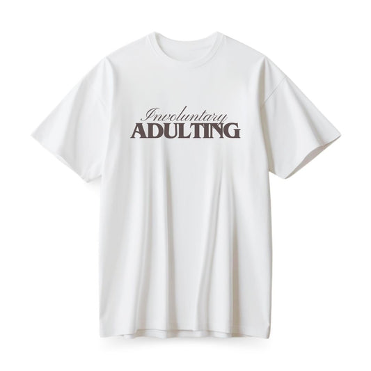 Involuntary Adulting Oversized T-shirt