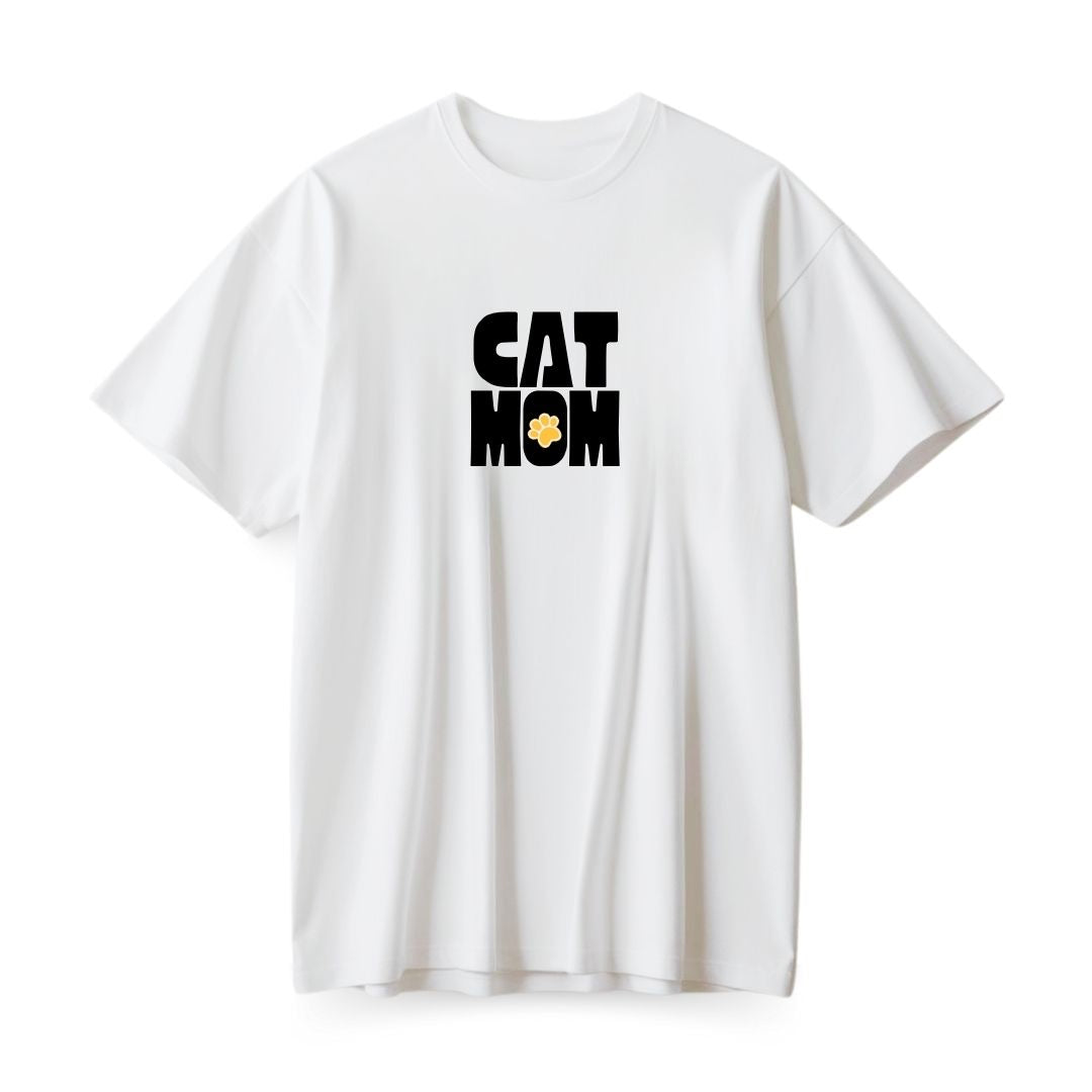 Cat Mom Oversized T-shirt