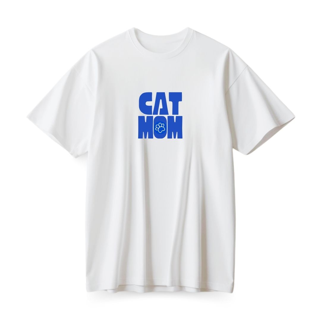 Cat Mom Oversized T-shirt