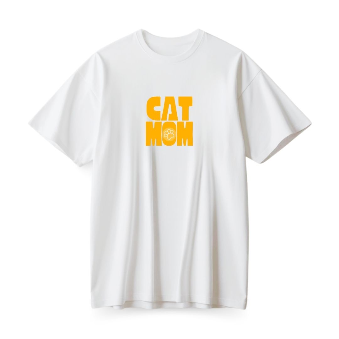 Cat Mom Oversized T-shirt