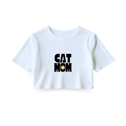 Cat Mom Crop Top