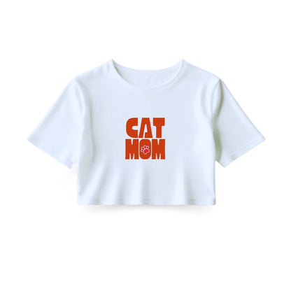 Cat Mom Crop Top
