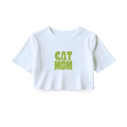 Cat Mom Crop Top