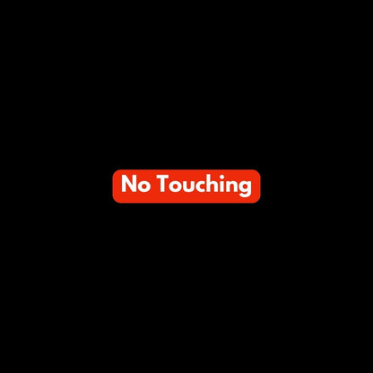 No Touching Oversized T-shirt